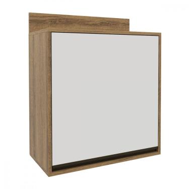 Imagem de Armário Aéreo Confort Cinamomo Com Off White Batrol Cinamomo Com Off White