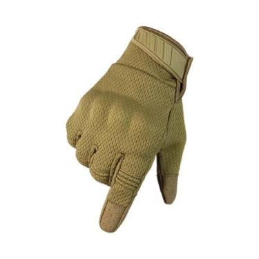 Imagem de Luvas Táticas Masculinas Com Tela Sensível Ao Toque Para Ciclismo, Mot