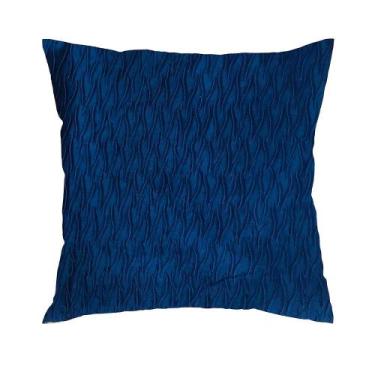 Imagem de Capa de Almofada Dunas - Adomes - Jolitex, AZUL MARINHO