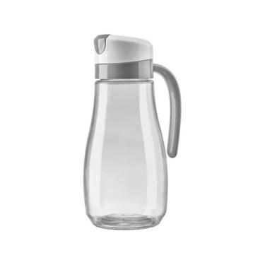Imagem de Jarra de Vidro Transparente C/ Tampa Paládio P/ Água, Suco e Refrigera