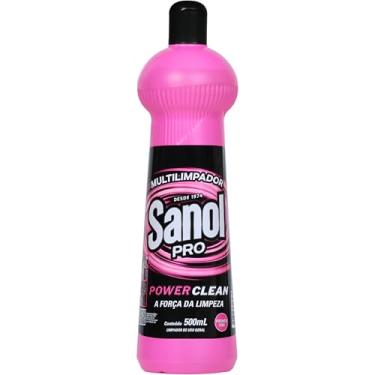 Imagem de Sanol Pró, Multilimpador, Power Clean, Squeeze, 500ml, Rosa
