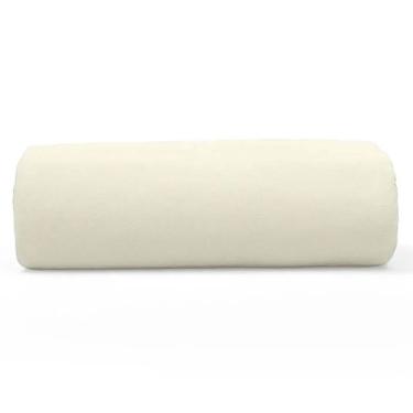 Imagem de Lençol Basic Queen 100% Algodão Malha Penteada com Elástico Liso Pérola