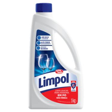 Imagem de Detergente em Pó Máquina de Lavar Louça Limpol 1kg Oxigênio Ativo Antiodor