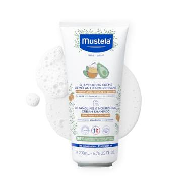 Imagem de Mustela Shampoo Cachos Desembaraçados 200ml - Para Cabelos Ondulados, Cacheados e Textu...
