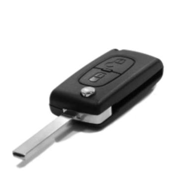 Imagem de Chave Oca Canivete Compatível Peugeot Citroen Reposição Adaptação 207 