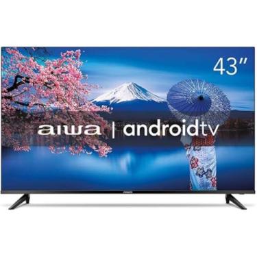 Imagem de Smart TV Aiwa 43 , Android, Full HD, Borda Ultrafina, HDR10, Dolby Áud