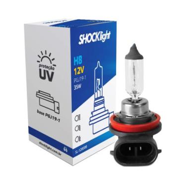 Imagem de Lâmpada Halógena Standart H8 12V 35W PGJ19-1 Shocklight - SL-120008
