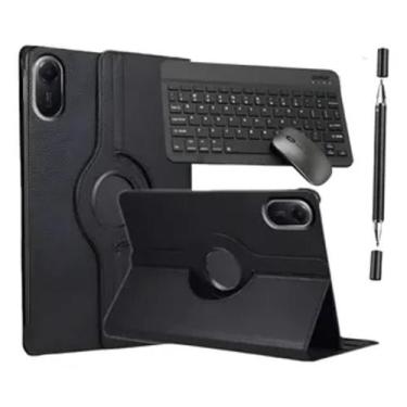 Imagem de Kit Para Tablet Redmi Pad 2 11' 2025 Capa + Teclado E Mouse - Case, Pr