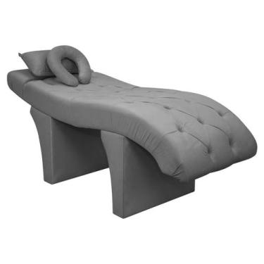 Imagem de Maca Lash Designer Cilios Luxo Estofada Estética Veludo - SOFA STORE, 