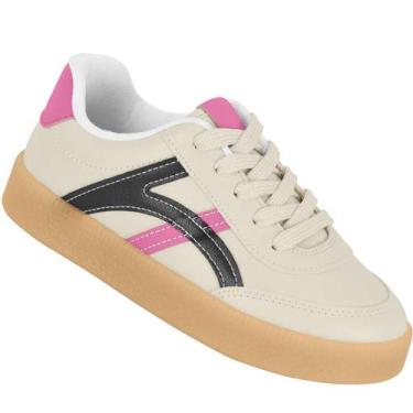 Imagem de Tenis Molekinha 2582.103 Meninas, Off white, 31