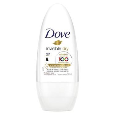 Imagem de Desodorante Dove Invisible Care Roll-on Antitranspirante Violeta e Fré