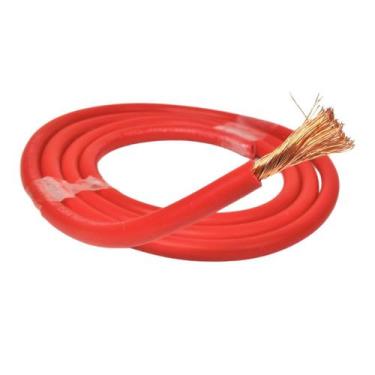 Imagem de 7 Metros Cabo Emborrachado Força Vermelho 1 x 9mm Flexível Para Som Au