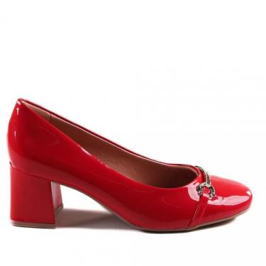 Imagem de Sapato Feminino Ramarim 2417223, Vermelho, 35