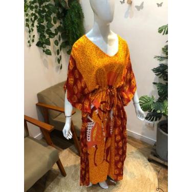 Imagem de Vestido longo deusa indiana- moda indiana, Tamanho único 