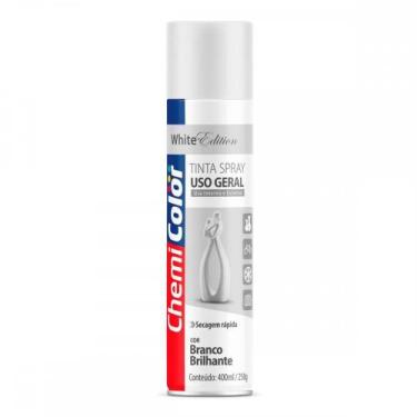Imagem de Spray Chemicolor Branco Brilhante 400Ml