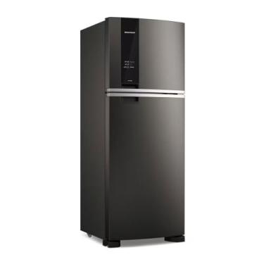 Imagem de Geladeira Brastemp Eclipse Collection Frost Free Duplex A+++ 463 litros cor Black Inox Fresh Box e Cold Room 220V