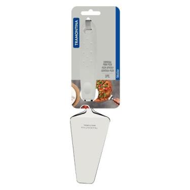 Imagem de Espátula Para Pizza Tramontina Utilità Aço Inox E Branco