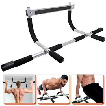 Imagem de Barra Fixa Porta Multifuncional Musculação Treino Em Casa - Eagle Forc