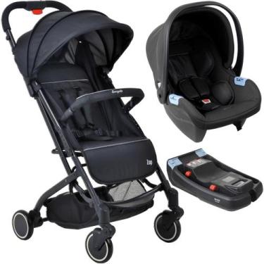 Imagem de Carrinho de Bebe Zap Burigotto Bebe Conforto Materna Base Black