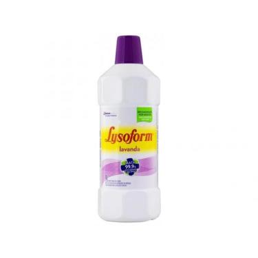 Imagem de Desinfetante Lysoform Lavanda - 1L, 1L, 1,08kg, 1