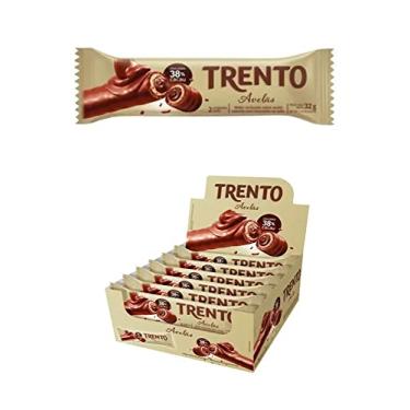 Imagem de Chocolate Com Wafer Trento Recheio Avelã C/16 - Peccin