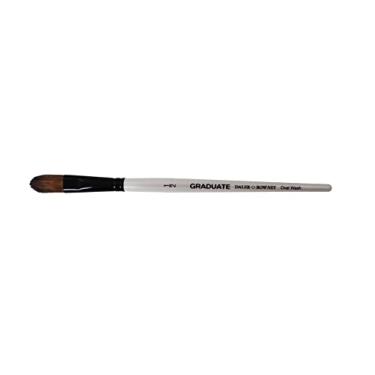 Imagem de Pincel Daler Rowney Graduate Oval Wash Lingua de Gato 1/2" Cerda Mista de Pelo de Ponei e Fibra Sintética Cabo Curto