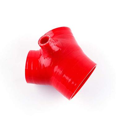 Imagem de LUXERAD Mangueiras de radiador de silicone de desempenho de 3 camadas 4,5 mm para udi S4 RS4 Biturbo A6 B5 2.7T Bi-Turbo (vermelho)