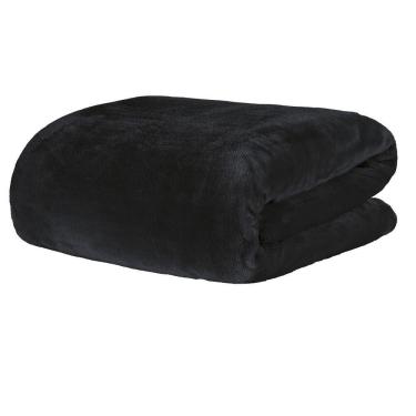 Imagem de Cobertor Manta Blanket Casal Preto Kacyumara