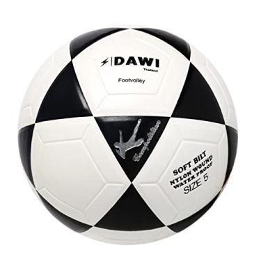 Imagem de Bola De Futevôlei Altinha Dawi Competition Oficial Futvolei (BRANCO E PRETO)