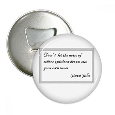 Imagem de Emblema multifuncional Don't Let Others' Opinions Drown you abridor de garrafas com ímã de geladeira