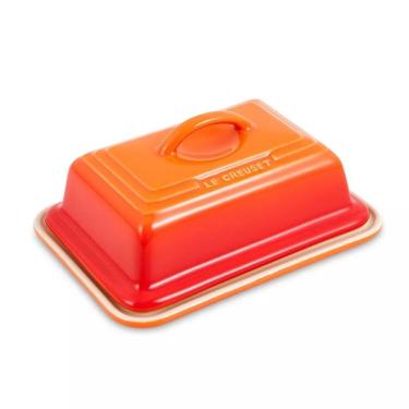 Imagem de Manteigueira de Cerâmica Laranja Le Creuset