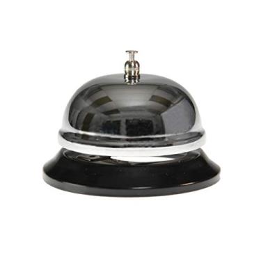 Imagem de Home X sino de serviço de aço inoxidável para mesa de recepção, jogos e treinamento para cães