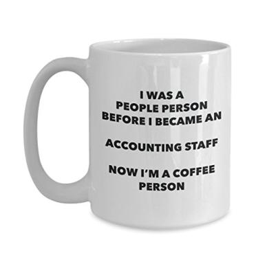 Imagem de Caneca Pessoa de Café de Contabilidade – Caneca de Chá Engraçado de Cacau – Presente para Amante de Café de Aniversário de Natal