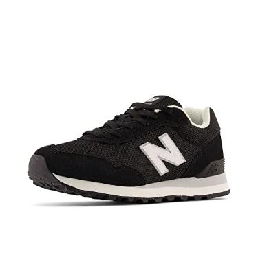 Imagem de New Balance Tênis feminino 515 V3, Preto/Branco 3, 35
