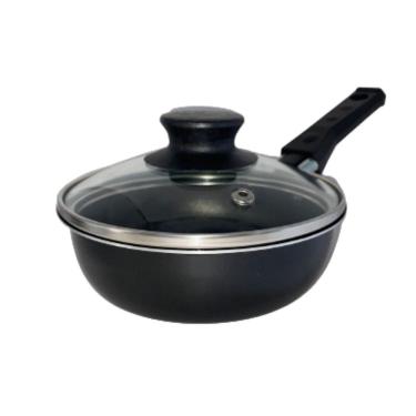 Imagem de Frigideira Ovo Antiaderente Pequena C/tampa Vidro 12 Cm