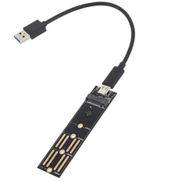 Imagem de LIANXUE Unidade de estado sólido NVMe Sata/NGFF M2 SSD para USB3.1 de protocolo duplo M2 10G para disco rígido externo M/B M Key - SSD M2