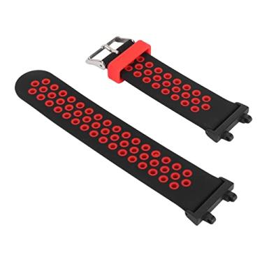 Imagem de Pulseira de Silicone T Rex 2, Acessório de Substituição de Pulseira de Relógio Inteligente à Prova D'água e Respirável, Design Multifuro, Simples e Elegante, Vários