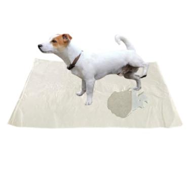 Imagem de Jornal Pet Pipi Dog 100 Folhas Grandes Limpas Sem Impressão