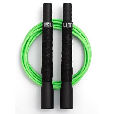 Imagem de Corda de pular de PVC Fit Plus Pro Freestyle para truques – Alças longas inquebráveis de 20 cm com fita antiderrapante – Cordas de pular para adultos premium para fitness – Corda de pular leve para boxe cardiovascular