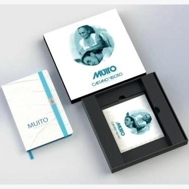 Imagem de Cd Caetano Veloso Fan Box - Muito (Dentro Da Estrela Azulada