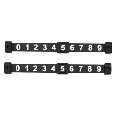 Imagem de Amagogo Placar de pebolim de 2 pces, contador de pontuação de pebolim, contador de futebol de mesa para mesas de pebolim padrão, preto