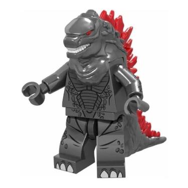 Imagem de Boneco Blocos De Montar Ash Godzilla