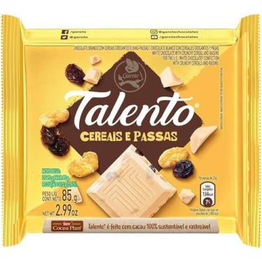Imagem de Chocolate Garoto Talento Cereais E Passas 85G