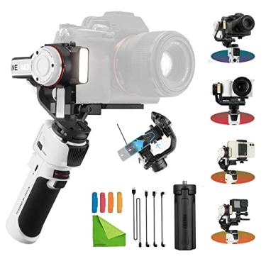 Imagem de Zhiyun Crane M3 Estabilizador De Cardan Portátil De 3 Eixos Para Câmeras Sem Espelho, Compatível Com Sony A6600, A6500, A6000, RX100 M7, Gx85, Para Gopro Hero10/9/8 5/6/7, Iphone 13 12 Xs-pro Max