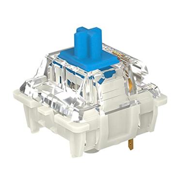 Imagem de Gateron Pro 2.0 Switch 3ピン予備潤滑RGBイエロー-レッド-ブラウン対応MXメカニカルキーボード（72 Pro 2.0ブルー）