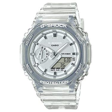 Imagem de Relógio G-Shock Casio GMA-S2100SK-7AD - Masculino, Homens, Profissionais - Relógio Esportivo com Temporizador, Calendário e Cronógrafo - Bracelete de Plástico Preto com Resina e Vidro Mineral