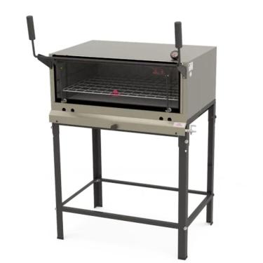 Imagem de Forno Lastro Gas Guilhotina Inox Prp-860 80X60cm - Progás