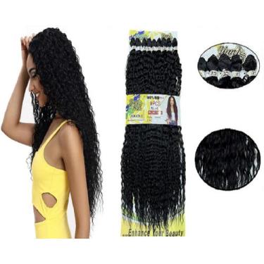 Imagem de Cabelo estilo Fogosa 100% Bio 300gr 9pcs 75cm - D&D Commerce, 1