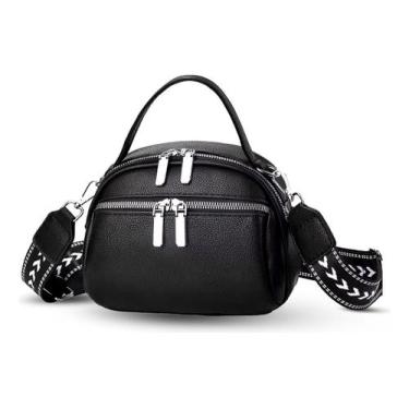 Imagem de Bolsa Transversal Feminina Estilosa Pequena Viagem Passeio - Alwy, Pre