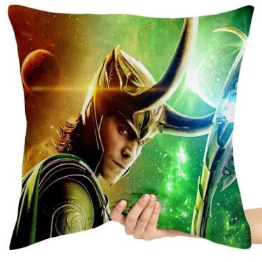 Imagem de Almofada 45x45 cheia Loki cetro - Empório Dutra